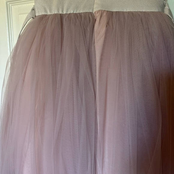 Flower girl dress. Blush tile bottom - Picture 5 of 5